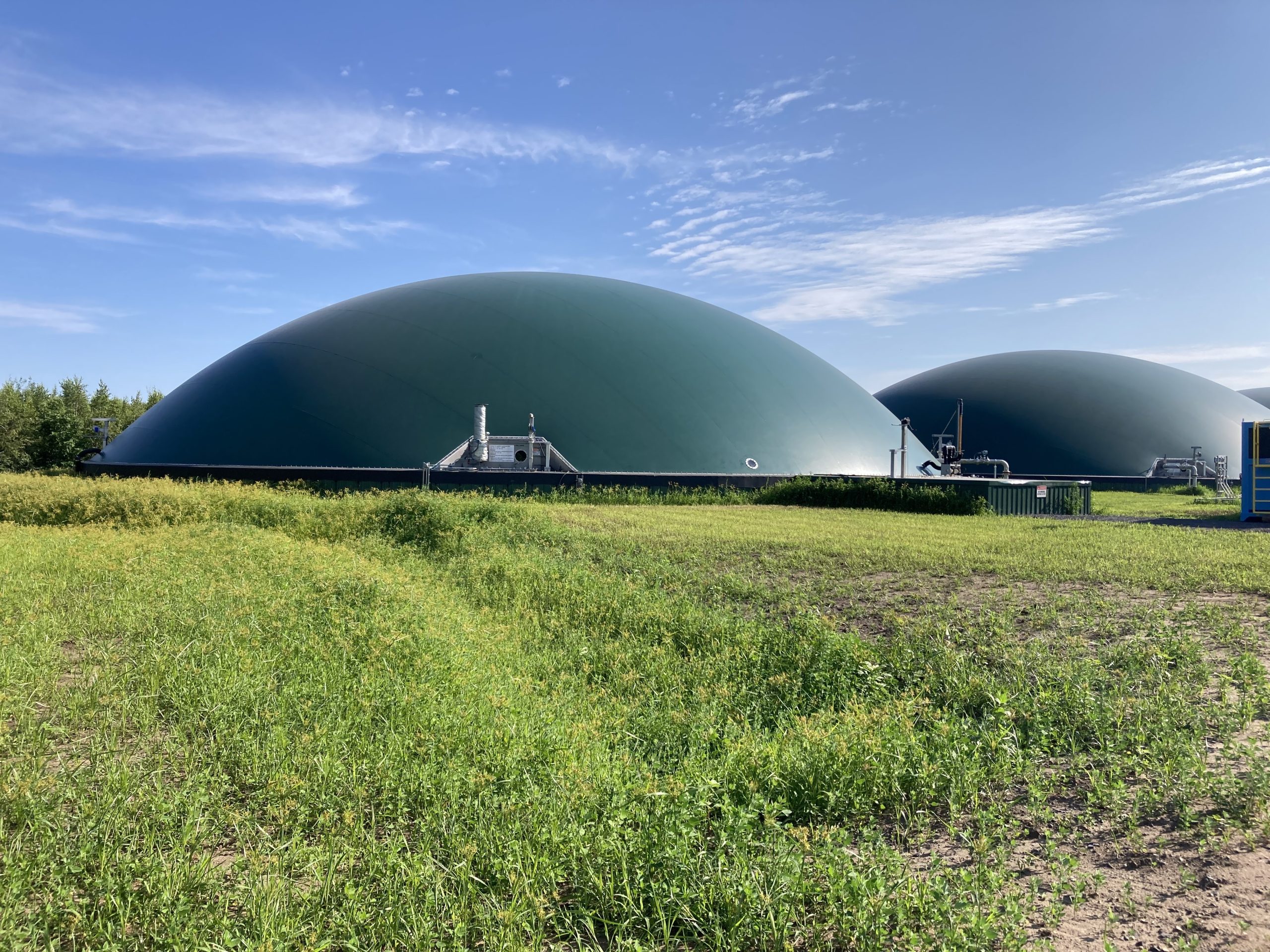 LF Bioenergy commercial-scale anaerobic digester system