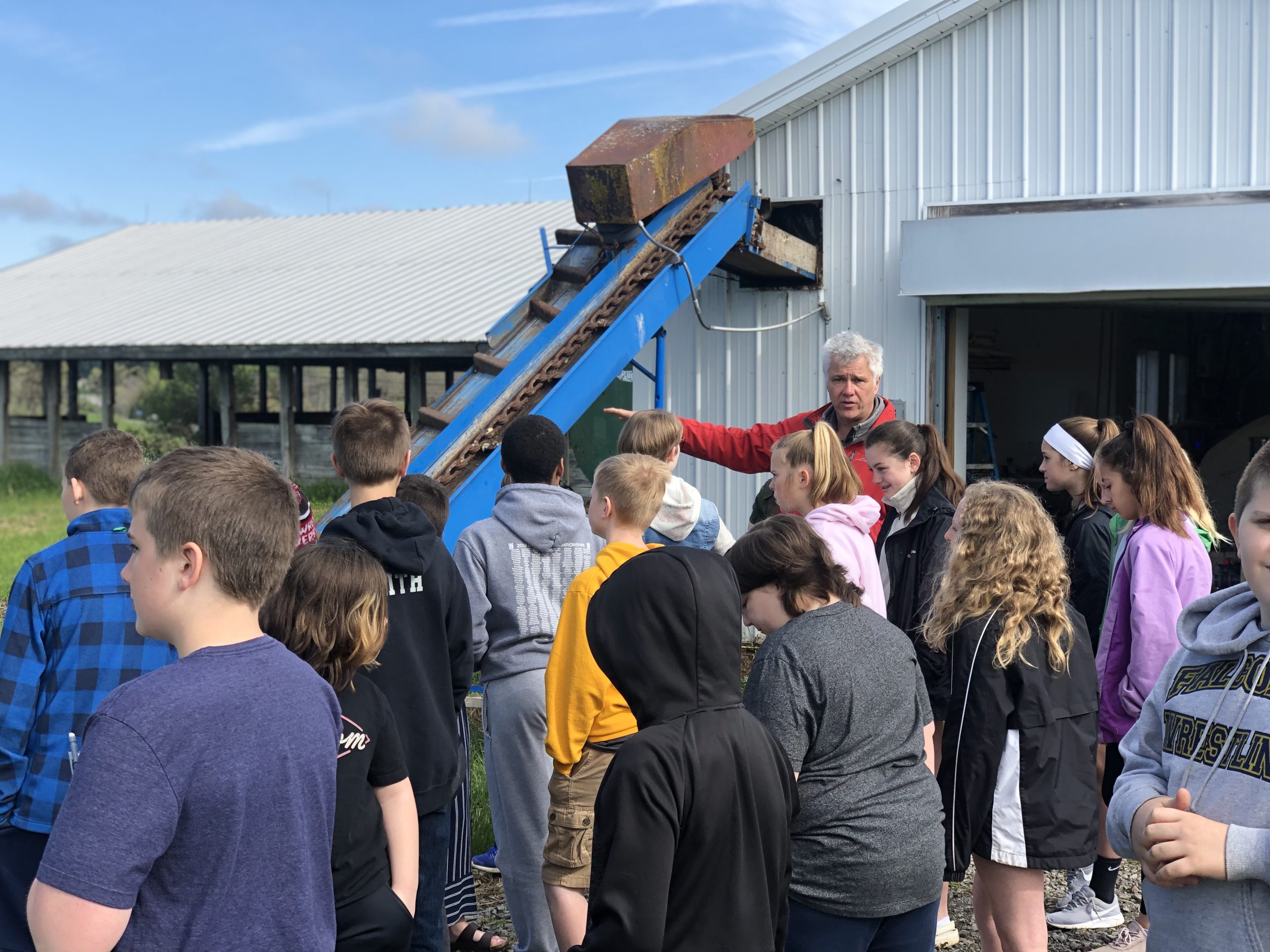 Community outreach at a farm